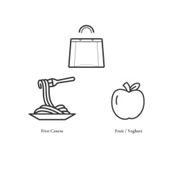 Take Away Medio Menú Primero