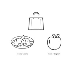 Take Away Medio Menú segundo