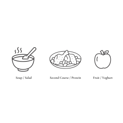 Menú entrante segundo